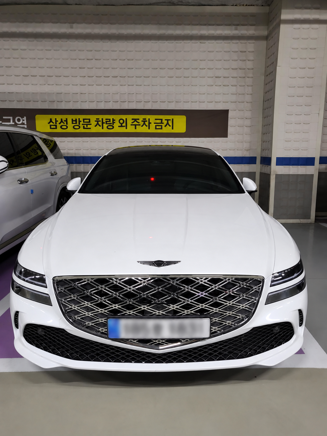 제네시스 G80 출고 차량